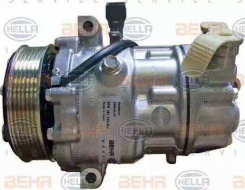 BEHR HELLA Service 8FK 351 334-201 - Компресор, кондиціонер autocars.com.ua