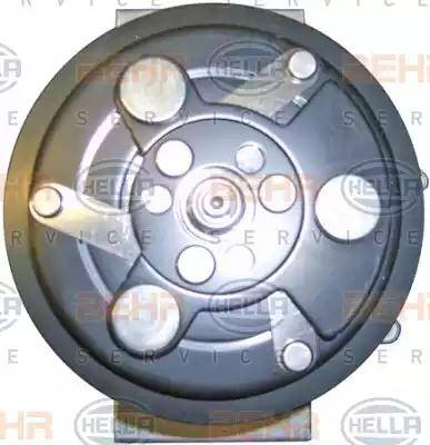 BEHR HELLA Service 8FK 351 334-301 - Компресор, кондиціонер autocars.com.ua