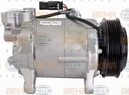 BEHR HELLA Service 8FK 351 339-241 - Компресор, кондиціонер autocars.com.ua