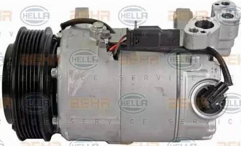 BEHR HELLA Service 8FK 351 339-241 - Компресор, кондиціонер autocars.com.ua