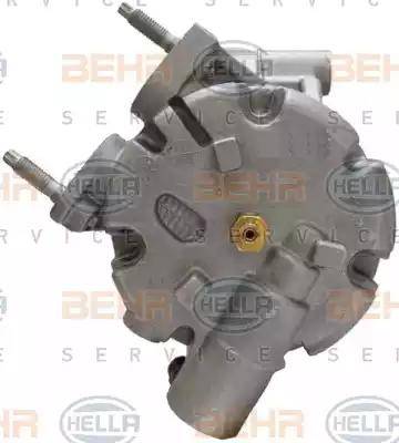 BEHR HELLA Service 8FK 351 339-381 - Компресор, кондиціонер autocars.com.ua