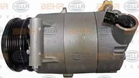 BEHR HELLA Service 8FK 351 339-381 - Компресор, кондиціонер autocars.com.ua