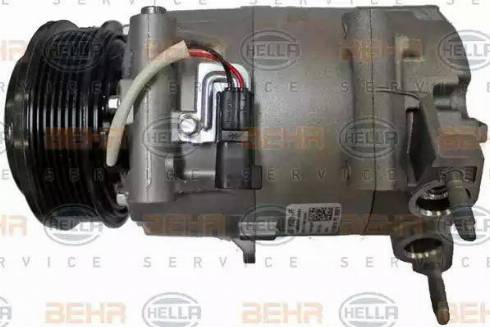 BEHR HELLA Service 8FK 351 339-381 - Компресор, кондиціонер autocars.com.ua