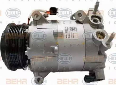 BEHR HELLA Service 8FK 351 339-381 - Компресор, кондиціонер autocars.com.ua