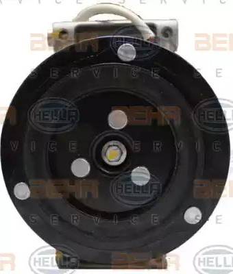 BEHR HELLA Service 8FK 351 339-381 - Компресор, кондиціонер autocars.com.ua