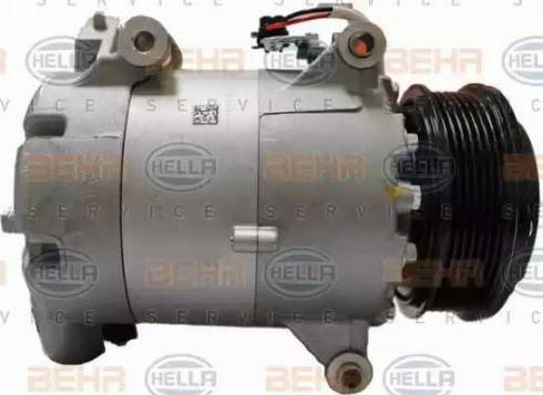 BEHR HELLA Service 8FK 351 339-381 - Компресор, кондиціонер autocars.com.ua