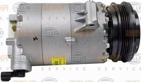 BEHR HELLA Service 8FK 351 339-391 - Компресор, кондиціонер autocars.com.ua