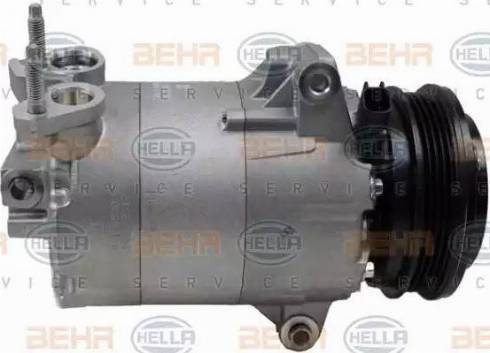 BEHR HELLA Service 8FK 351 339-391 - Компресор, кондиціонер autocars.com.ua