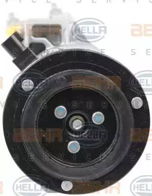 BEHR HELLA Service 8FK 351 339-391 - Компресор, кондиціонер autocars.com.ua