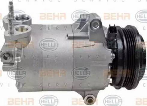 BEHR HELLA Service 8FK 351 339-391 - Компресор, кондиціонер autocars.com.ua