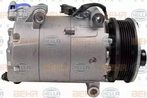 BEHR HELLA Service 8FK 351 339-441 - Компресор, кондиціонер autocars.com.ua