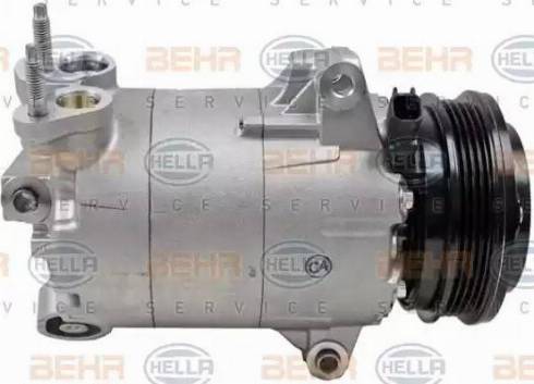 BEHR HELLA Service 8FK 351 339-481 - Компресор, кондиціонер autocars.com.ua