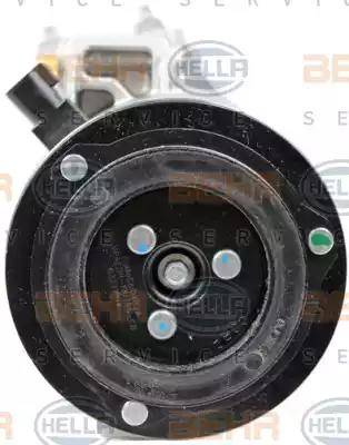 BEHR HELLA Service 8FK 351 339-481 - Компресор, кондиціонер autocars.com.ua