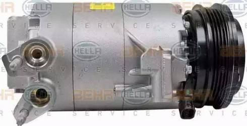 BEHR HELLA Service 8FK 351 339-481 - Компресор, кондиціонер autocars.com.ua