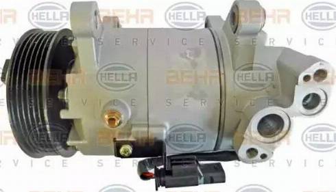 BEHR HELLA Service 8FK 351 339-731 - Компресор, кондиціонер autocars.com.ua