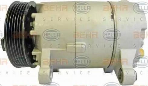 BEHR HELLA Service 8FK 351 339-731 - Компресор, кондиціонер autocars.com.ua