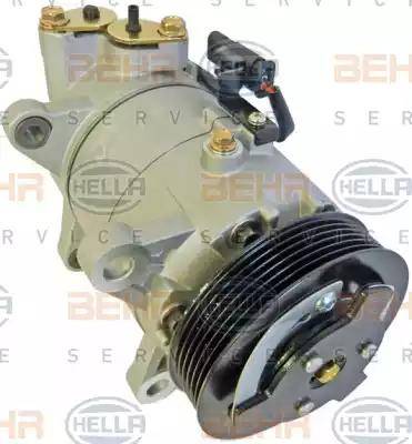 BEHR HELLA Service 8FK 351 339-731 - Компресор, кондиціонер autocars.com.ua