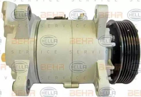 BEHR HELLA Service 8FK 351 339-731 - Компресор, кондиціонер autocars.com.ua