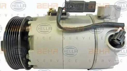 BEHR HELLA Service 8FK 351 339-731 - Компресор, кондиціонер autocars.com.ua