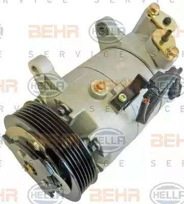 BEHR HELLA Service 8FK 351 339-731 - Компресор, кондиціонер autocars.com.ua