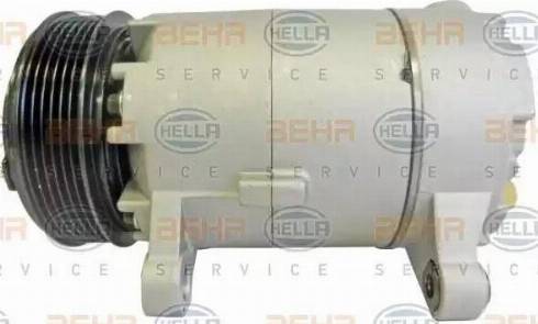 BEHR HELLA Service 8FK 351 339-741 - Компресор, кондиціонер autocars.com.ua