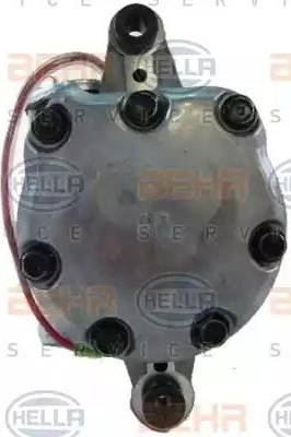 BEHR HELLA Service 8FK 351 340-001 - Компресор, кондиціонер autocars.com.ua