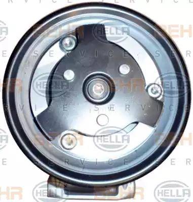 BEHR HELLA Service 8FK 351 340-251 - Компресор, кондиціонер autocars.com.ua