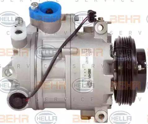 BEHR HELLA Service 8FK 351 340-921 - Компресор, кондиціонер autocars.com.ua