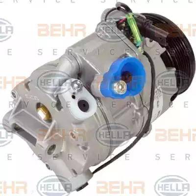 BEHR HELLA Service 8FK 351 340-941 - Компресор, кондиціонер autocars.com.ua