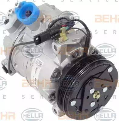 BEHR HELLA Service 8FK 351 340-951 - Компресор, кондиціонер autocars.com.ua