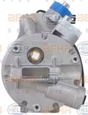 BEHR HELLA Service 8FK 351 340-951 - Компресор, кондиціонер autocars.com.ua