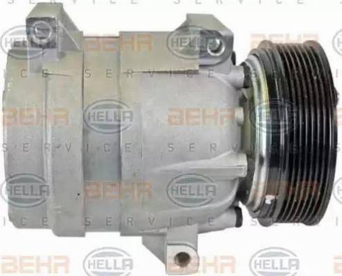 BEHR HELLA Service 8FK 351 340-981 - Компресор, кондиціонер autocars.com.ua