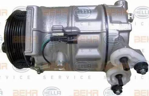 BEHR HELLA Service 8FK 351 341-101 - Компрессор кондиционера autodnr.net