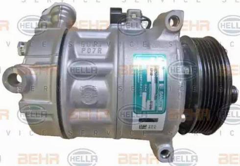 BEHR HELLA Service 8FK 351 341-101 - Компрессор кондиционера autodnr.net