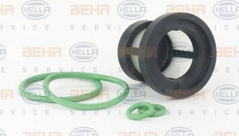 BEHR HELLA Service 8FT 351 003-714 - Осушувач, кондиціонер autocars.com.ua