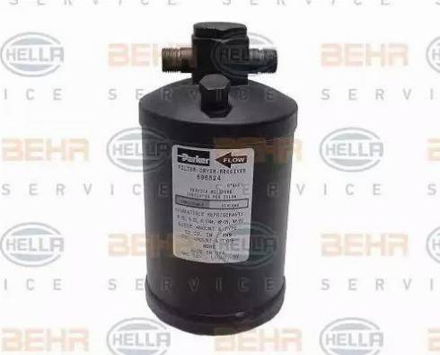 BEHR HELLA Service 8FT 351 195-091 - Осушувач, кондиціонер autocars.com.ua