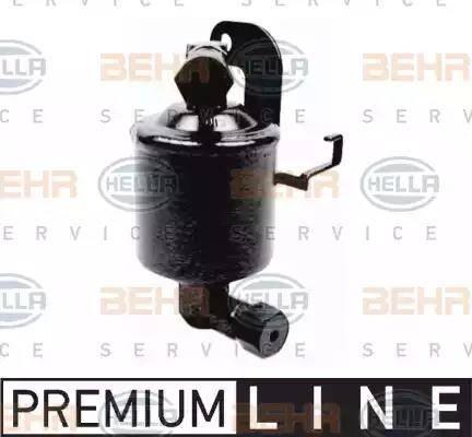 BEHR HELLA Service 8FT 351 196-721 - Осушувач, кондиціонер autocars.com.ua