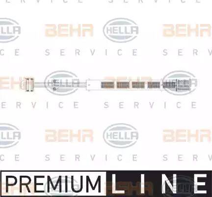 BEHR HELLA Service 8FT 351 198-461 - Осушувач, кондиціонер autocars.com.ua