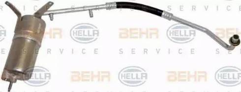 BEHR HELLA Service 8FT 351 198-751 - Осушувач, кондиціонер autocars.com.ua