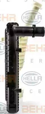 BEHR HELLA Service 8MK 376 700-281 - Радіатор, охолодження двигуна autocars.com.ua