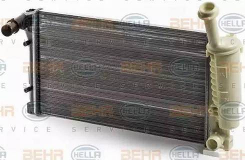 BEHR HELLA Service 8MK 376 700-281 - Радіатор, охолодження двигуна autocars.com.ua