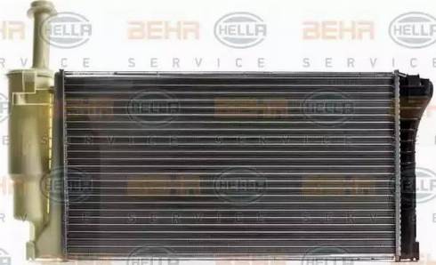 BEHR HELLA Service 8MK 376 700-281 - Радіатор, охолодження двигуна autocars.com.ua