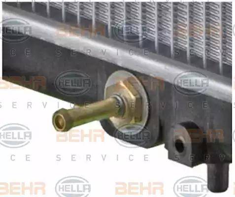 BEHR HELLA Service 8MK 376 704-681 - Радіатор, охолодження двигуна autocars.com.ua