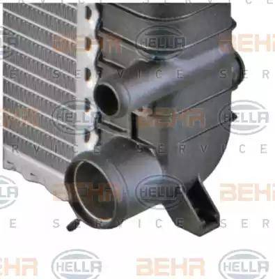 BEHR HELLA Service 8MK 376 712-401 - Радіатор, охолодження двигуна autocars.com.ua