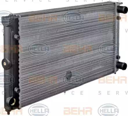 BEHR HELLA Service 8MK 376 713-301 - Радіатор, охолодження двигуна autocars.com.ua