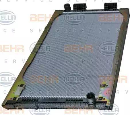 BEHR HELLA Service 8MK 376 721-461 - Радіатор, охолодження двигуна autocars.com.ua