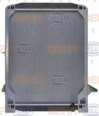 BEHR HELLA Service 8MK 376 721-601 - Радіатор, охолодження двигуна autocars.com.ua