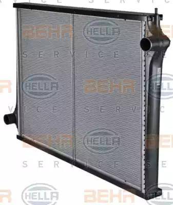 BEHR HELLA Service 8MK 376 724-611 - Радіатор, охолодження двигуна autocars.com.ua