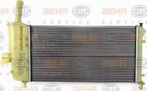 BEHR HELLA Service 8MK 376 754-421 - Радіатор, охолодження двигуна autocars.com.ua