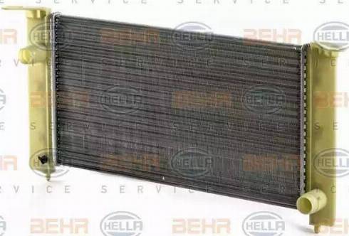 BEHR HELLA Service 8MK 376 900-081 - Радіатор, охолодження двигуна autocars.com.ua